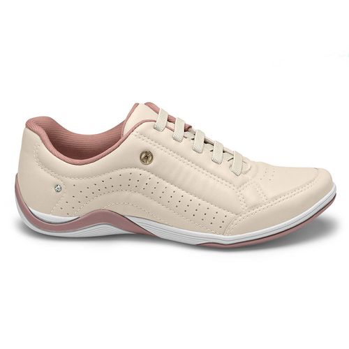 Tenis-Feminino-Casual-Elastico-Strass-Kolosh-Bege