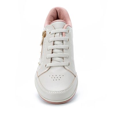 Tenis-Feminino-Detalhes-Ziper-Verniz-Kolosh-Creme