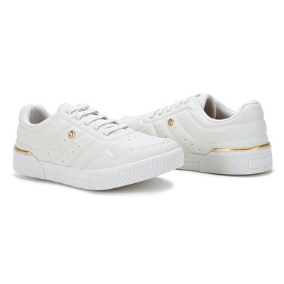 Tenis-Feminino-Casual-Metal-Kolosh-Dourado