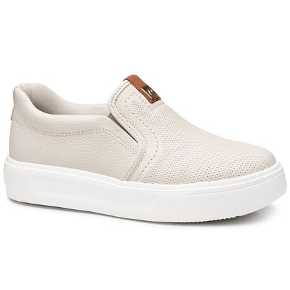 Tenis-Feminino-Casual-Slip-On-Textura-Pegada-Branco