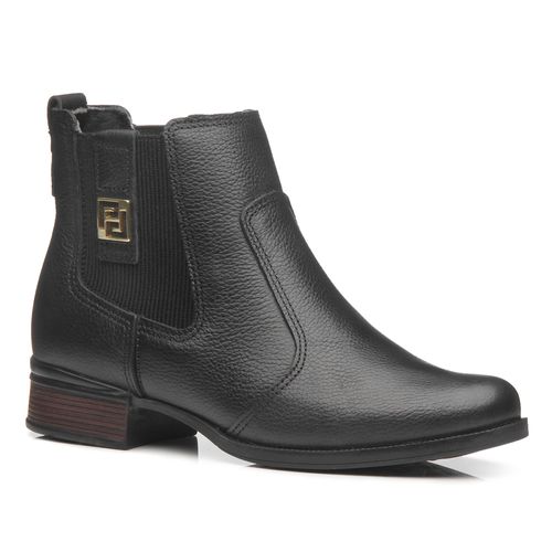 Bota-Feminina-Cano-Curto-Elastico-Metal-Pegada-Preto