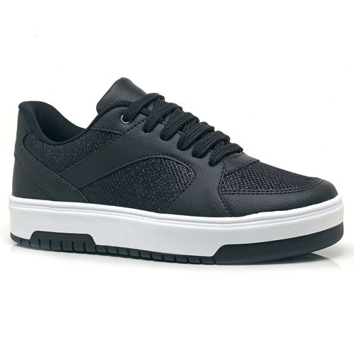 Tenis-Preto-e-Branco-Done-Head-Casual-Unissex