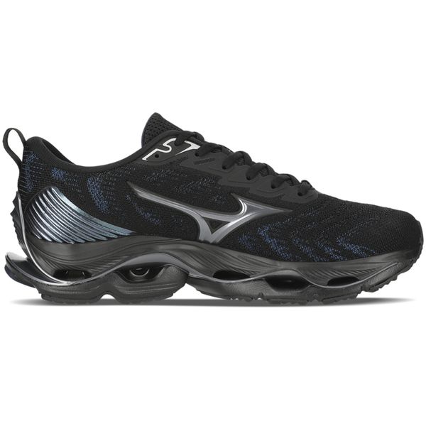 Tenis-Masculino-Wave-Stratos-2-Mizuno-Preto