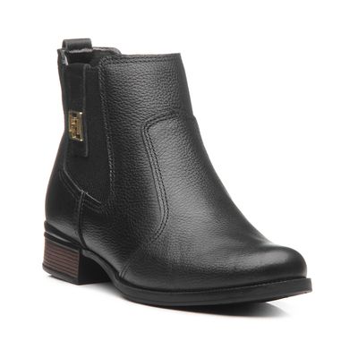 Bota-Feminina-Cano-Curto-Elastico-Metal-Pegada-Preto