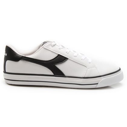 Tênis Casual Unissex Diadora Modena Branco e Preto 42 BRANCO/PRETO