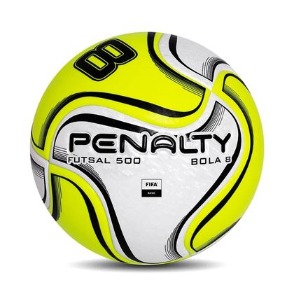 Bola Futsal Branco e Amarelo Penalty 8 X único BRANCO/AMARELO