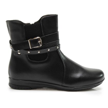 Bota Moon City Cano baixo Feminina 38 Preto