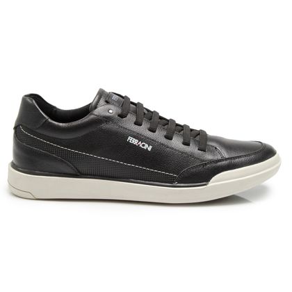 Tênis Casual Ferracini Star Preto Masculino 39 PRETO.