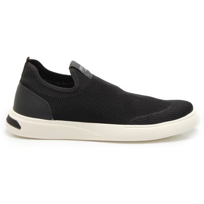 Tênis Preto Ferracini Slip On Buzios Masculino PRETO. 37