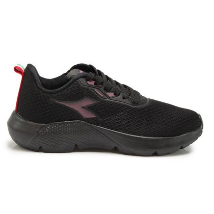 Tênis Preto e Rosa Diadora Collona Masculino Preto/Rosa 36