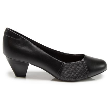 Sapato Scarpin Modare Preto Ultraconfort PRETO. 35