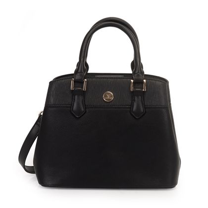 Bolsa Média WJ  Satchel Lezard Feminina único preto