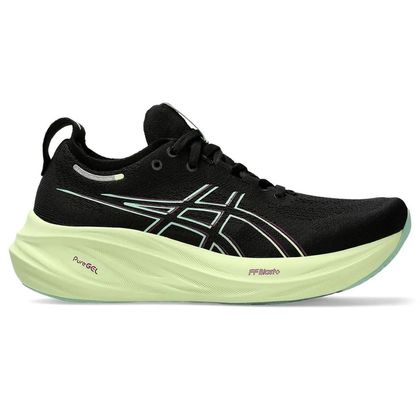 Tênis Preto Asics Gel Nimbus 26 Feminino 35 BLACK/COOL MATCHA