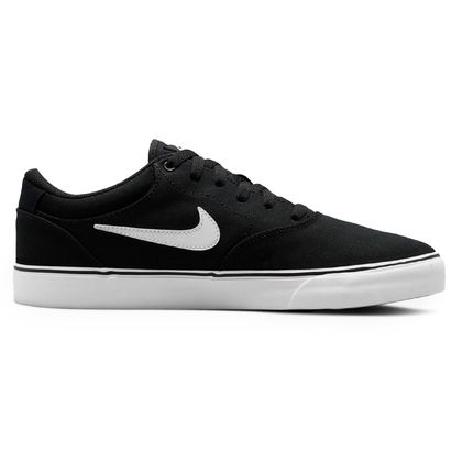 Tênis Nike Preto e Branco SB Chron II Canvas Masculino 44 Preto/Branco