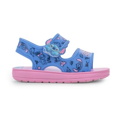 Sandália Papete Grendene Kids Azul Disney Stitch Infantil 17 ROSA/AZUL