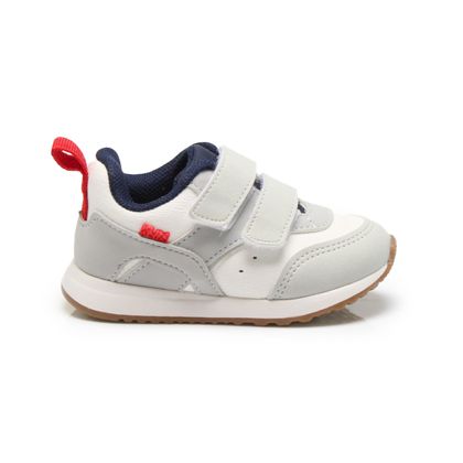 Tênis Branco Klin Walk Anatômico Infantil 22 BRANCO/GELO/MARINHO