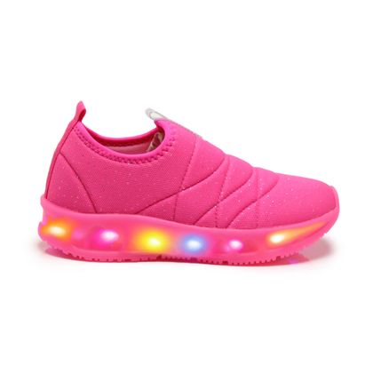 Tênis Pink Fluor Novopé Led Pisca Pisca Juvenil PINK FLUOR 28