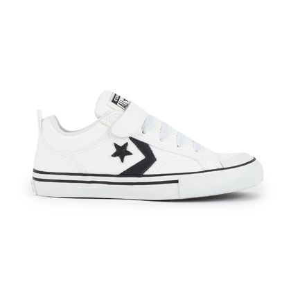 Tênis All Star Branco Infantil Chuck Taylor Blaze Strap 33 BRANCO/PRETO