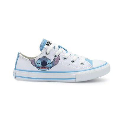 Tênis All Star Branco Chuck Taylor Stitch Infantil 26 BRANCO/AZUL/BRANCO