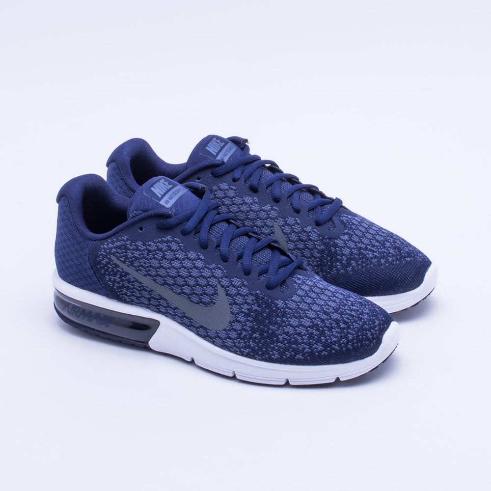 air max sequent azul