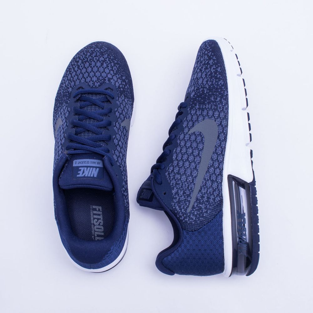 air max sequent azul