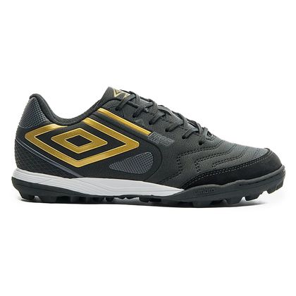 Chuteira Umbro Preta Society Pro 5 Bump Club Masculino 43 PRETO/DOURADO/GRAFITE