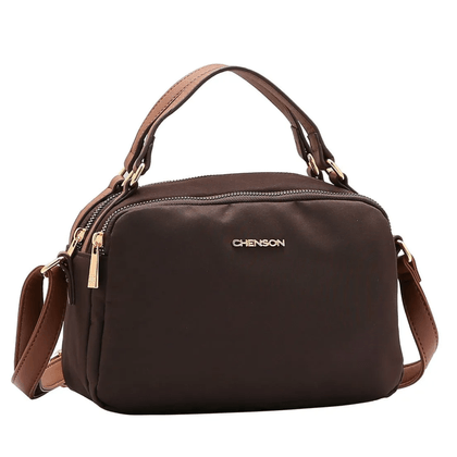 Bolsa Tiracolo Feminina Chenson Microfiber único CAFE