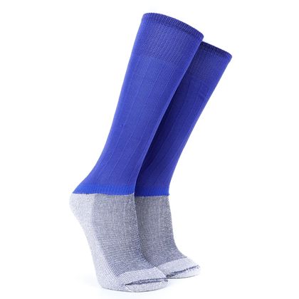 Meião Topper Masculina Azul e Branco Futebol AZUL/BRANCO único