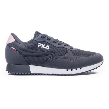 Tênis Preto Fila Euro Jogger Sport II Unissex 37 BLACK/GARDENIA/LOTUS