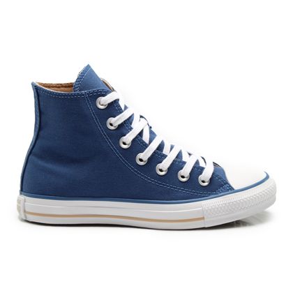 Tênis All Star Azul Converse Chuck Taylor Hi Seasonal Plus 02 Unissex AZUL/CAQUI FOSCO 33