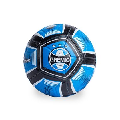 Bola Mini Dualt Grêmio Azul único PRETO/AZUL/BRANCO