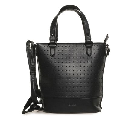 Bolsa Feminino Spike Mão Transversal Gash único preto