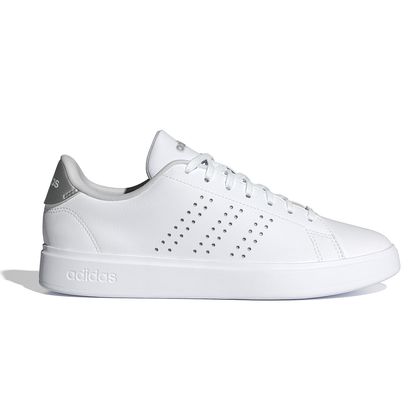 Tênis Adidas Advantage 2.0 Branco e Cinza Feminino 34 BRANCO/CINZA