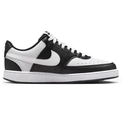 Tênis Nike Court Vision Low Preto e Branco Feminino Casual 35 PRETO/BRANCO/BRANCO