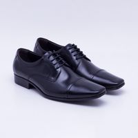 Sapato Social Democrata Aspen Preto Masculino Menor preço em Sapato Social Democrata Aspen Preto Masculino