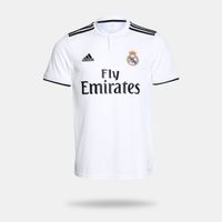 Camisa Adidas Real Madrid I 2018/2019 Torcedor Branca Masculino Menor preço em Camisa Adidas Real Madrid I 2018/2019 Torcedor Branca Masculino