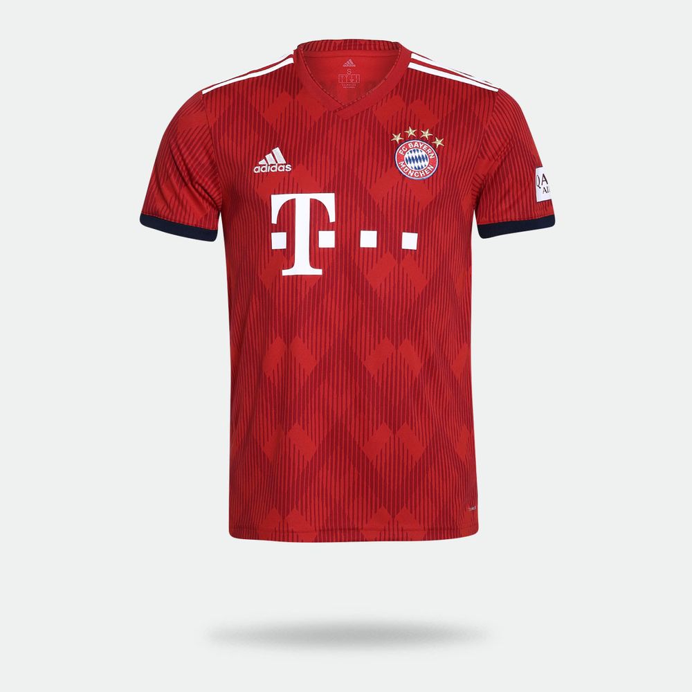 Camisa Adidas FC Bayern Munique I 2018/2019 Torcedor ...