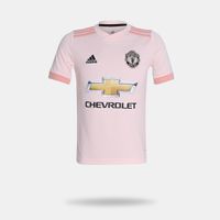 Camisa Adidas Manchester United 2018/2019 II Rosa Claro Infantil Menor preço em Camisa Adidas Manchester United 2018/2019 II Rosa Claro Infantil