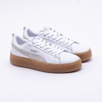 Tênis Puma Smash Platform L BDP Branco Feminino Menor preço em Tênis Puma Smash Platform L BDP Branco Feminino