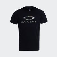 Camiseta Oakley O-Bark SS Tee Preta Masculina Menor preço em Camiseta Oakley O-Bark SS Tee Preta Masculina