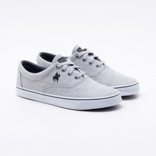 tenis polo masculino cinza