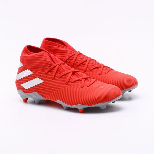 chuteira adidas vermelha botinha