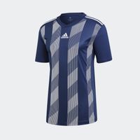 Camisa Adidas Striped 19 Azul Masculina Menor preço em Camisa Adidas Striped 19 Azul Masculina