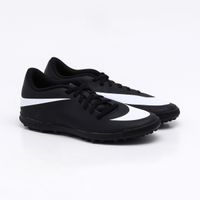 Chuteira Society Nike Bravata II TF Preta Menor preço em Chuteira Society Nike Bravata II TF Preta