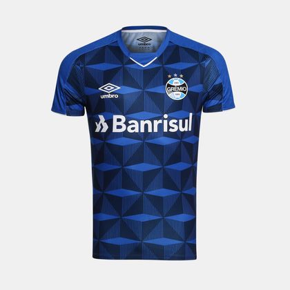 Camisa Umbro Gremio 2019 Iii Marinho Masculina Marinho E Branco