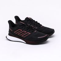 Tênis Adidas Nova Run Preto Masculino Menor preço em Tênis Adidas Nova Run Preto Masculino