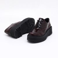 sapato oxford quiz flatform