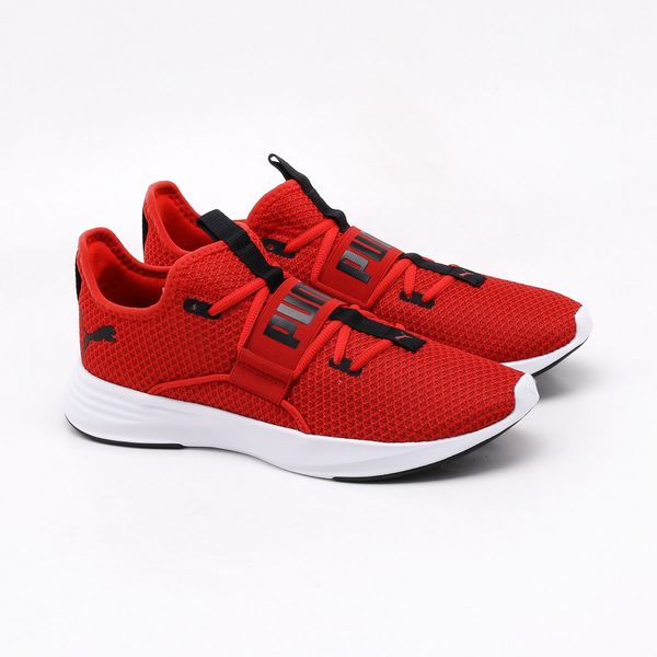 tenis vermelho masculino puma