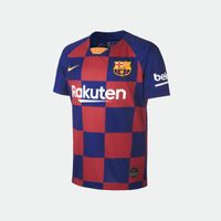 Camisa Nike Barcelona Pro 2019/2020 I Torcedor Azul Infantil Menor preço em Camisa Nike Barcelona Pro 2019/2020 I Torcedor Azul Infantil