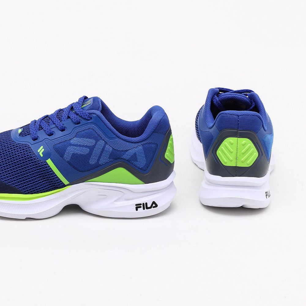 tenis fila verde limao